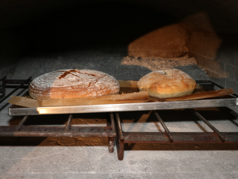 Brot im Backofen